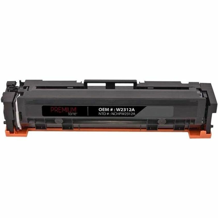 Premium Tone Laser Toner Cartridge W2312A - Yellow - 1 Each - NCHPW2312A