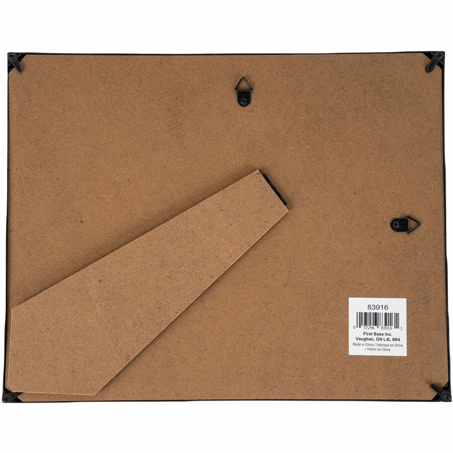 St. James® Certificate/Document/Diploma Frame, 8.5x11" , Black with Gold Trim, 83916 - 83916