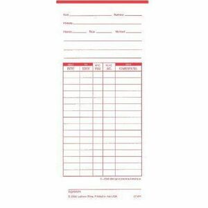 Lathem E7-FR-LT Time Card