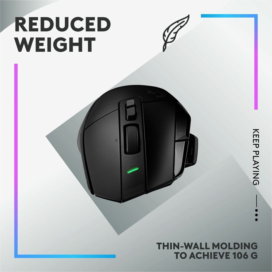 Logitech G G309 LIGHTSPEED Wireless Gaming Mouse with LIGHTFORCE Switches - 910-007197