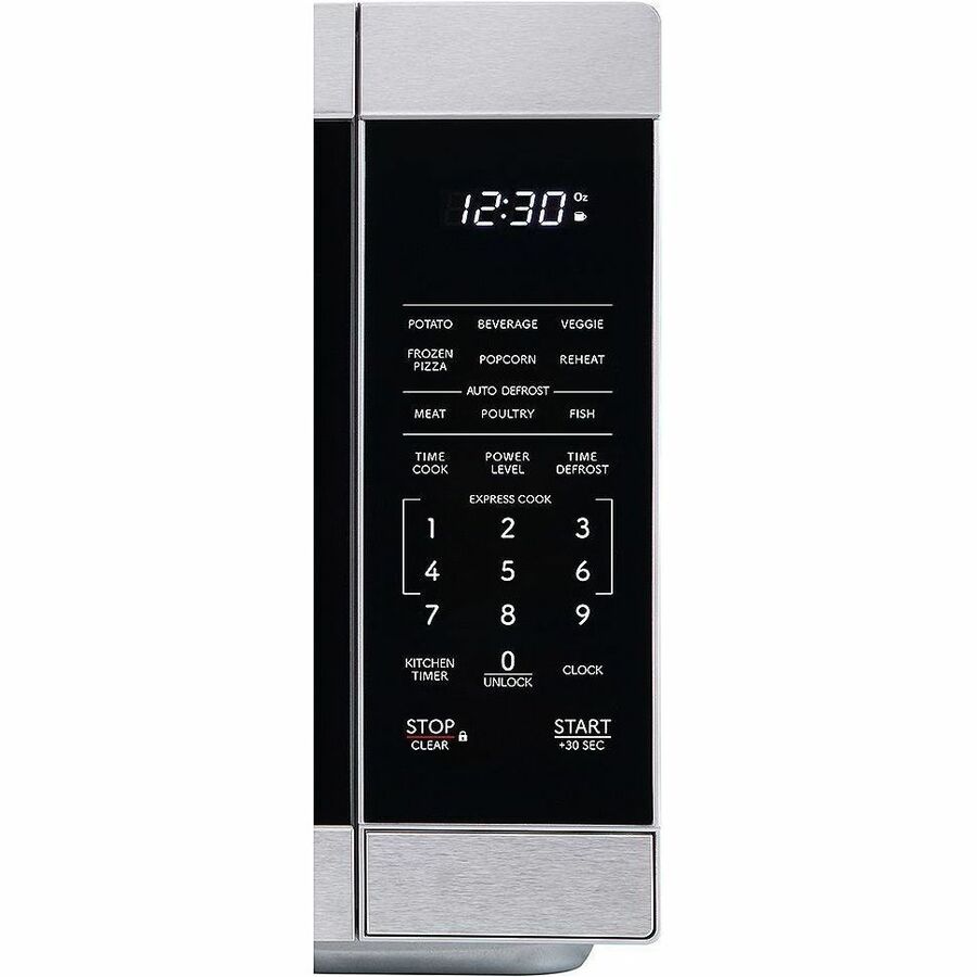 Sharp SMC1162KSC Carousel Countertop Microwave Oven 1.1 c.u. ft. 900W Stainless Steel - SMC1162KSC