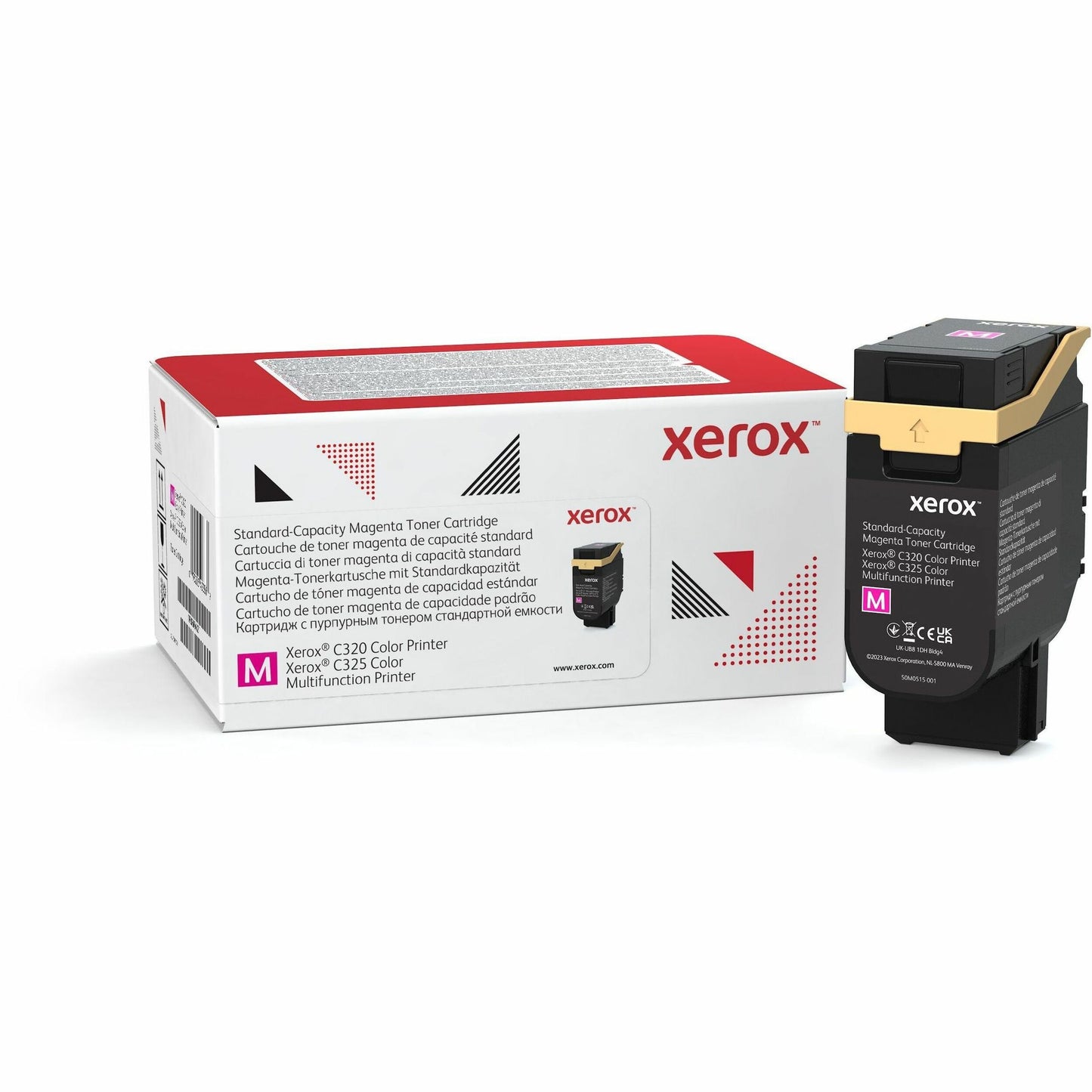 Xerox Original Standard Yield Laser Toner Cartridge - Magenta - 1 Each