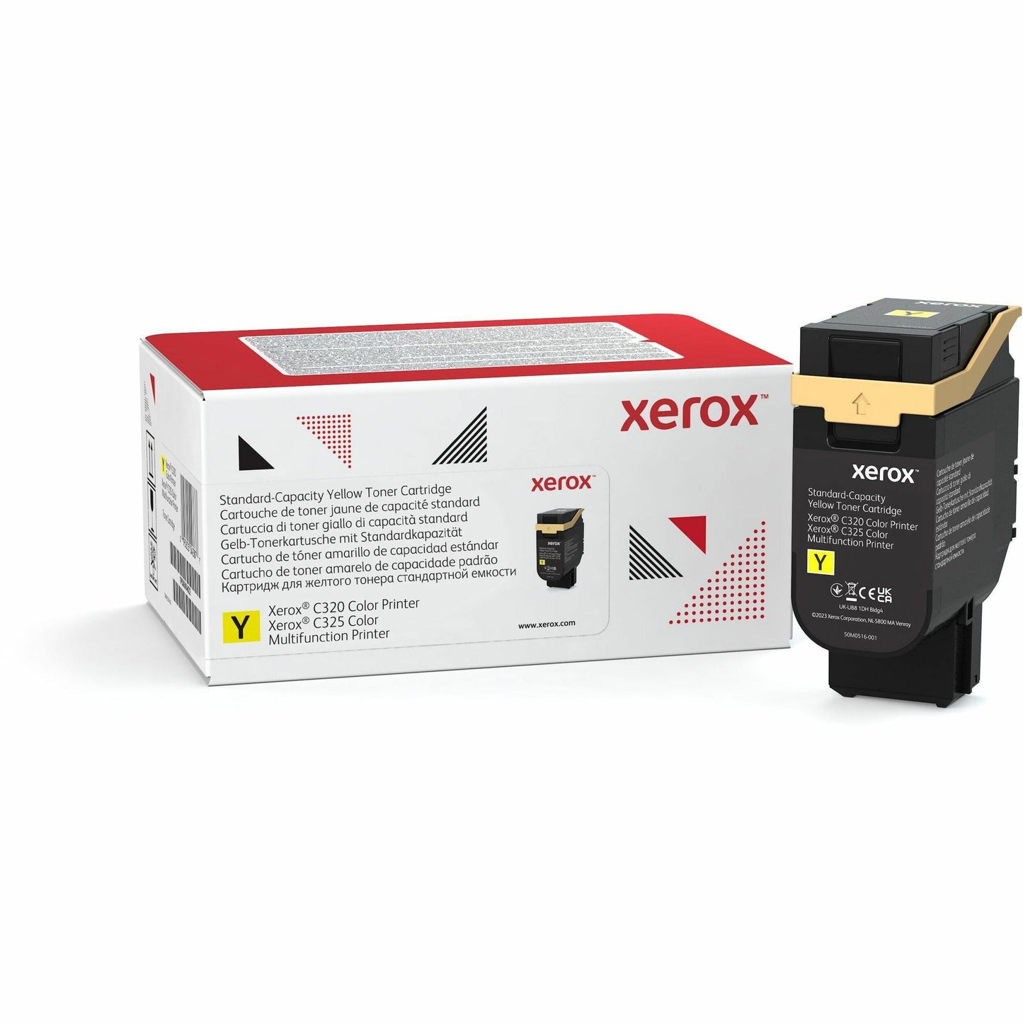 Xerox Original Standard Yield Laser Toner Cartridge - Return Program - Yellow - 1 Each