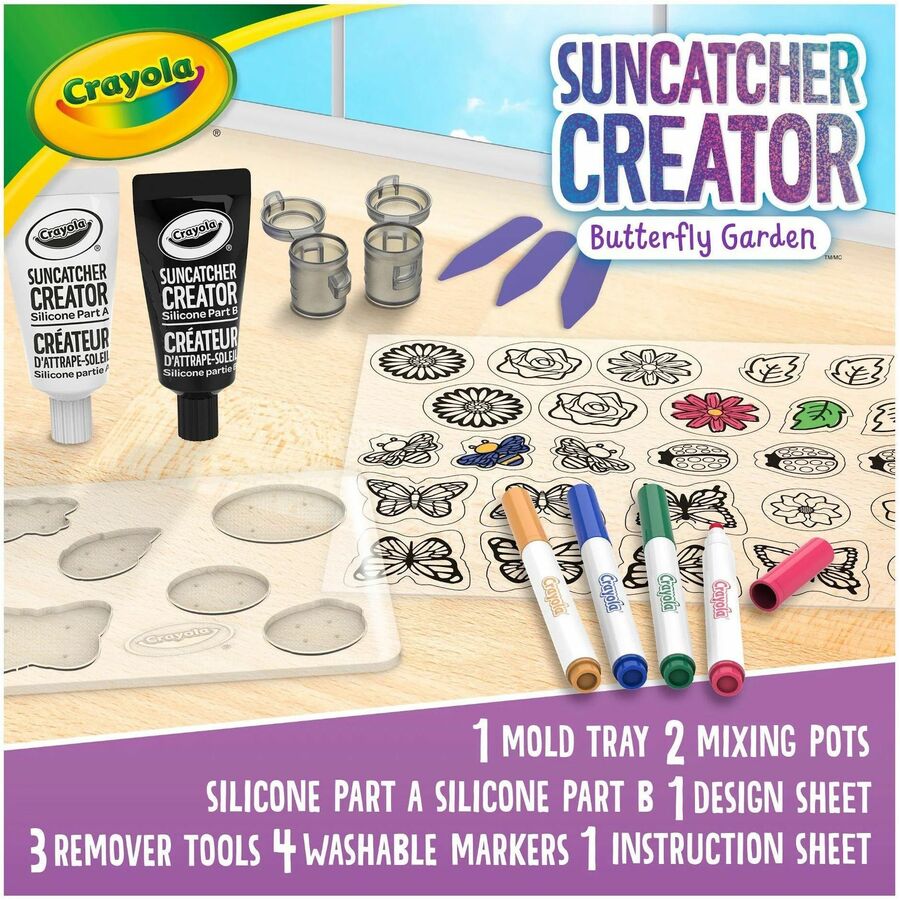 Crayola Suncatcher Creator Butterfly Garden - 747612