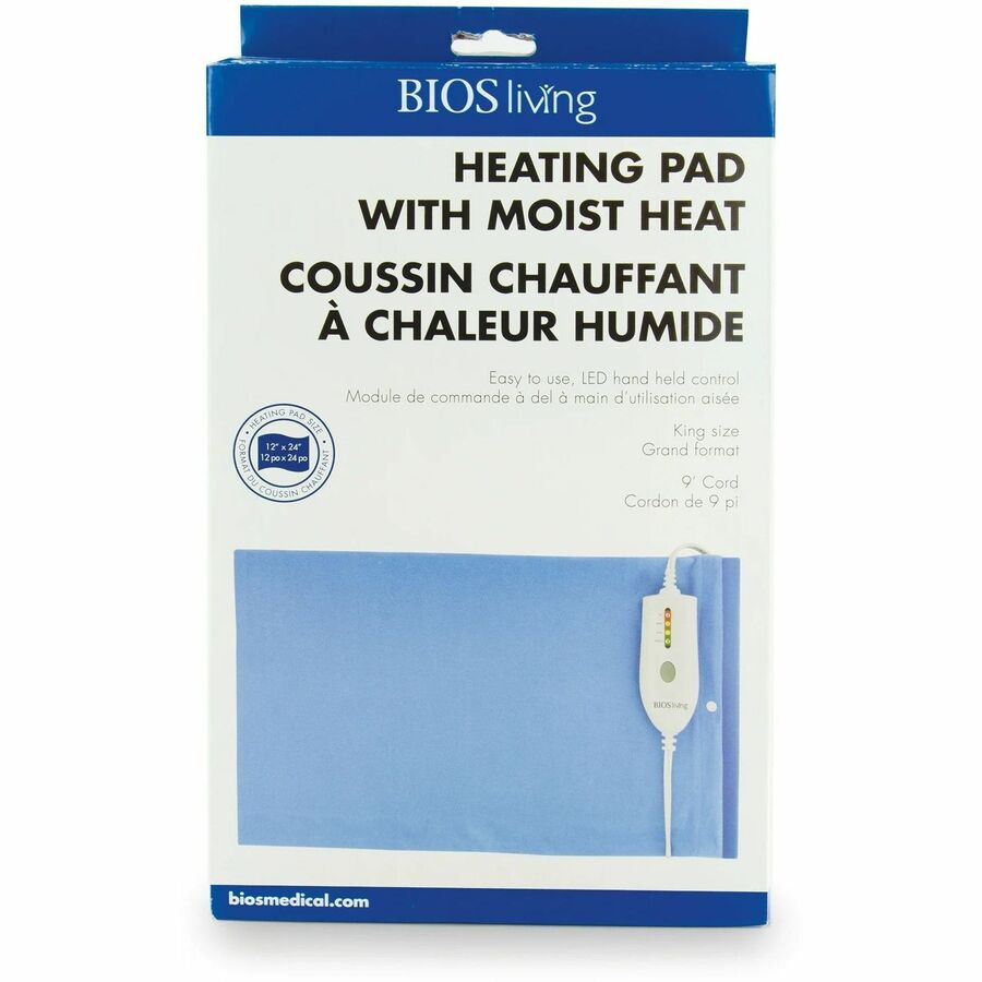 BIOS Medical Digital Heating Pad With Moist Heat Technology - 57064