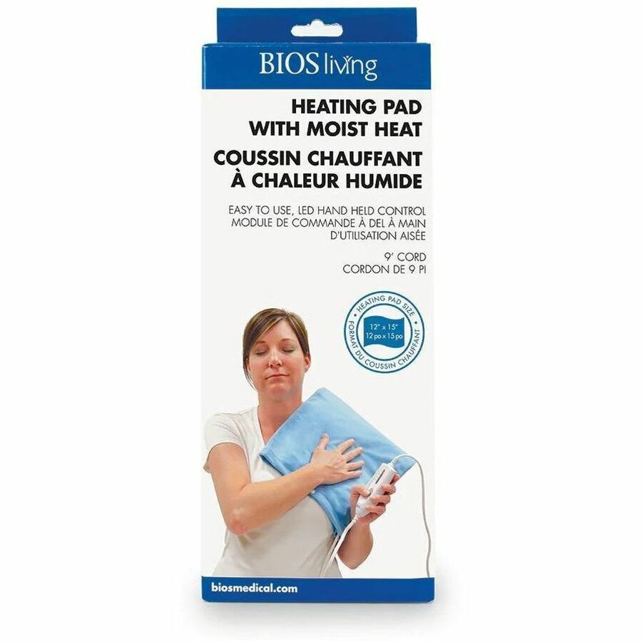 BIOS Medical Digital Heating Pad With Moist Heat Technology - 57064