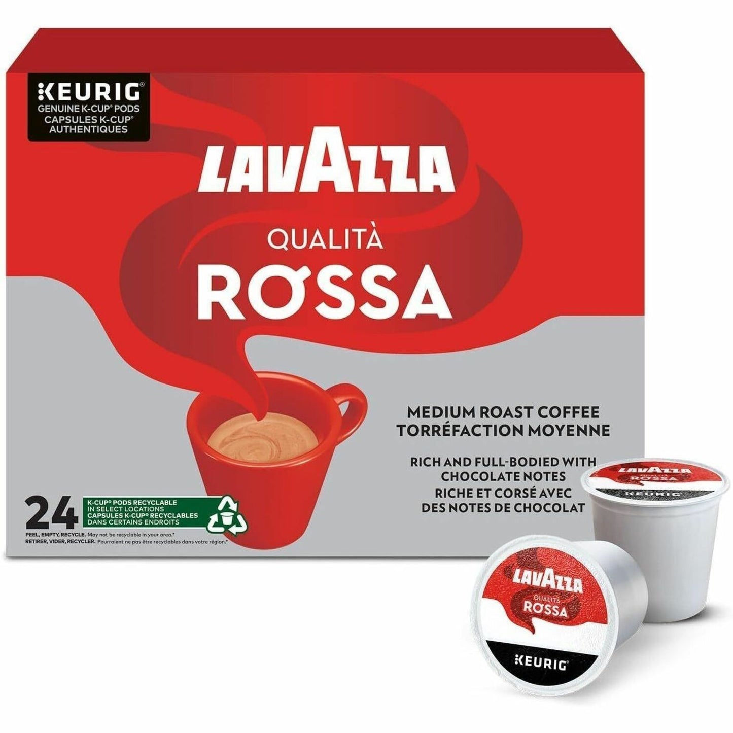 Lavazza K-Cup QUALITÀ ROSSA Medium Roast Coffee