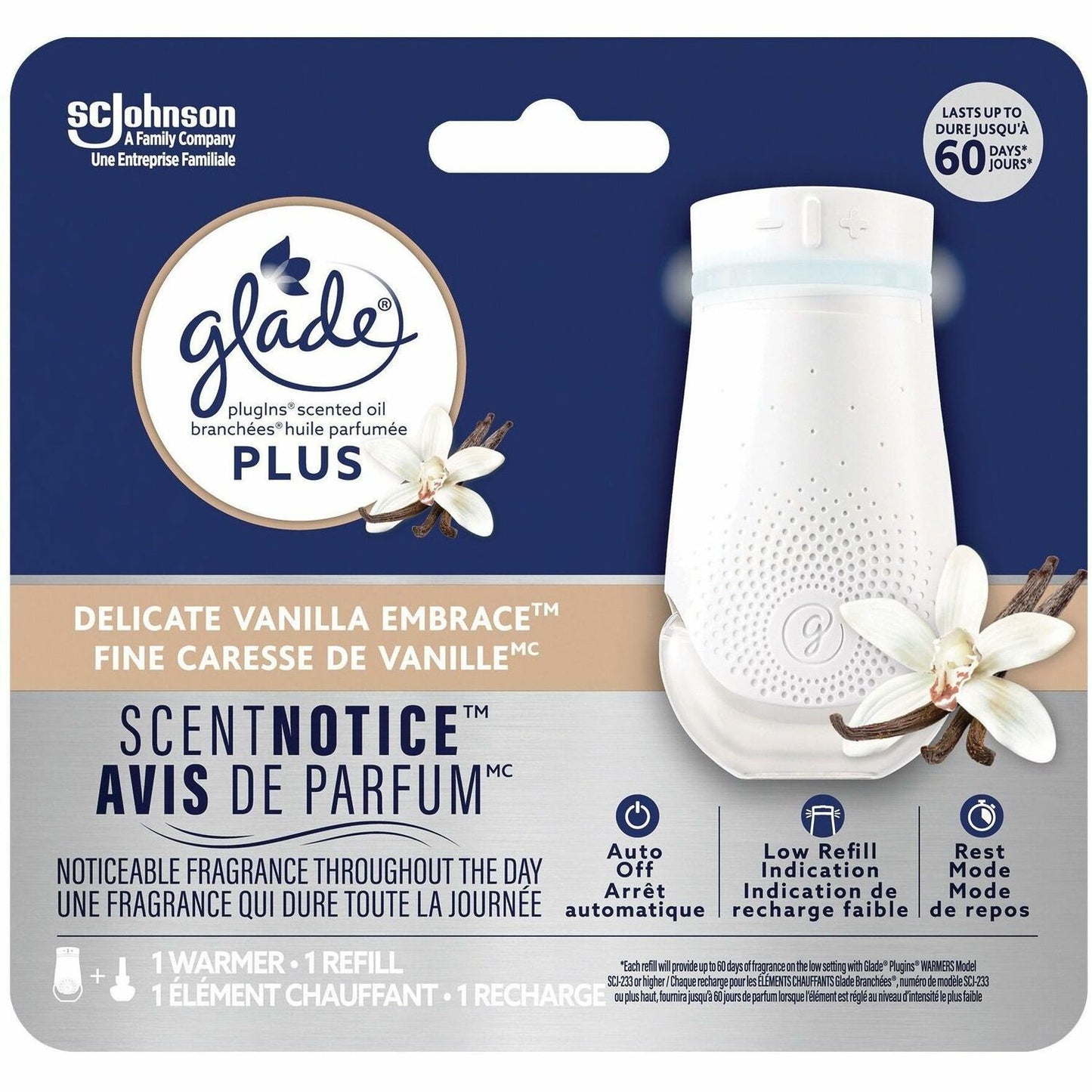 Glade PlugIns Scented Oil Started Kit Vanilla Embrace