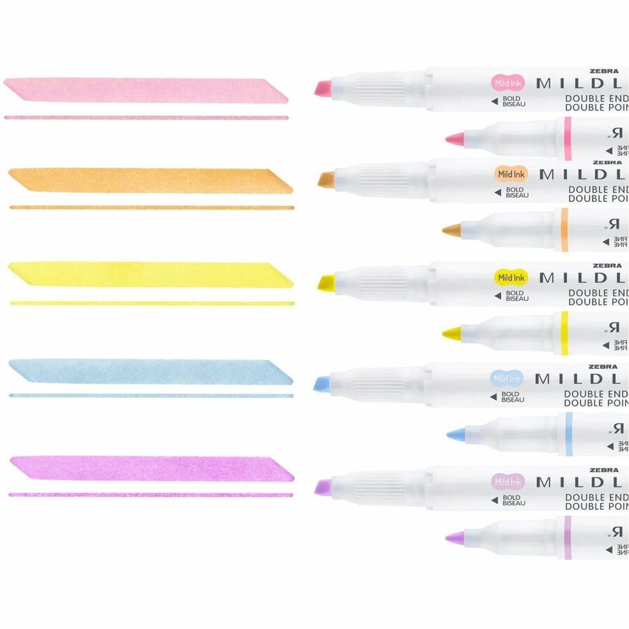 Zebra MILDLINER Dual-Tip Creative Highlighter - 78705