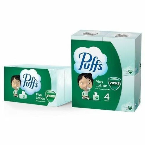 Puffs Plus Lotion with the Scent of Vicks