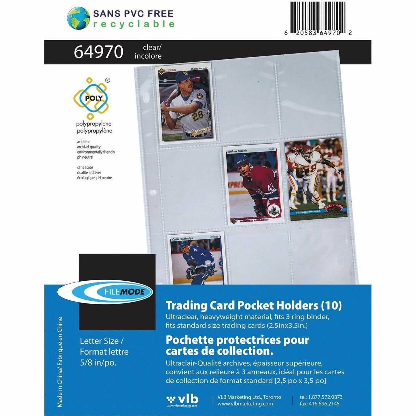 VLB 64970 Binder Pocket