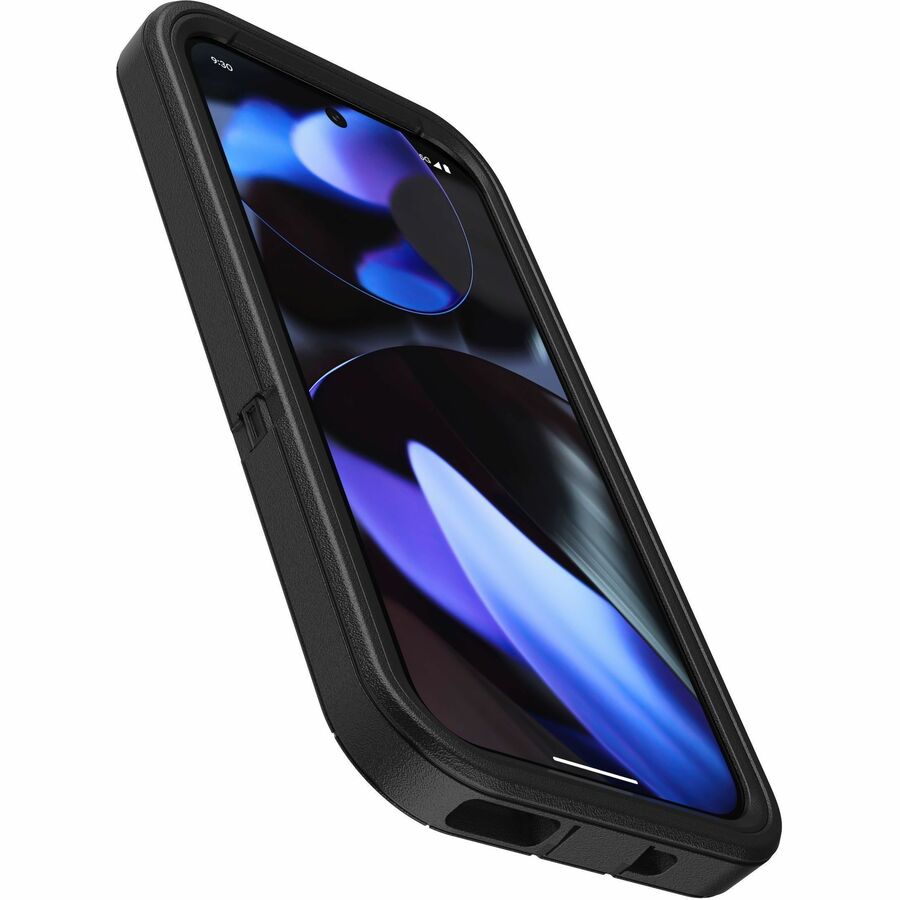 OtterBox Defender Rugged Carrying Case (Holster) Google Pixel 9 Pro, Pixel 9 Smartphone - Black - 77-95589
