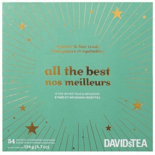 DAVIDsTEA All the Best Teas & Infusions Chest Set