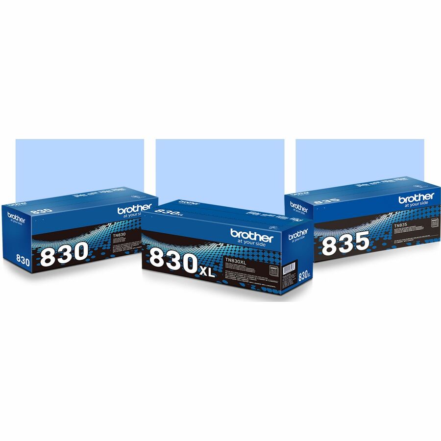 Brother TN835 Original Super High Yield Laser Toner Cartridge - Black - 1 Each - TN835
