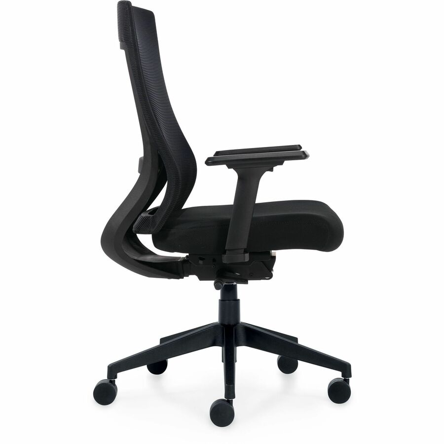 Zim High Back Weight Sensing Synchro-Tilter, Mesh Back and Uph Seat, Black/ Black - OTG11351AB