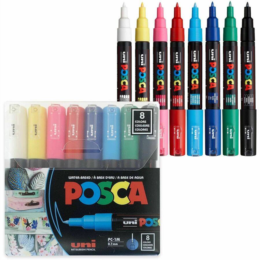 uniball™ Posca, Paint Markers - PC1M8C
