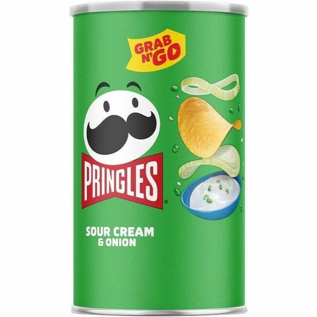 Pringles Grab & Go Sour Cream & Onion Crisps