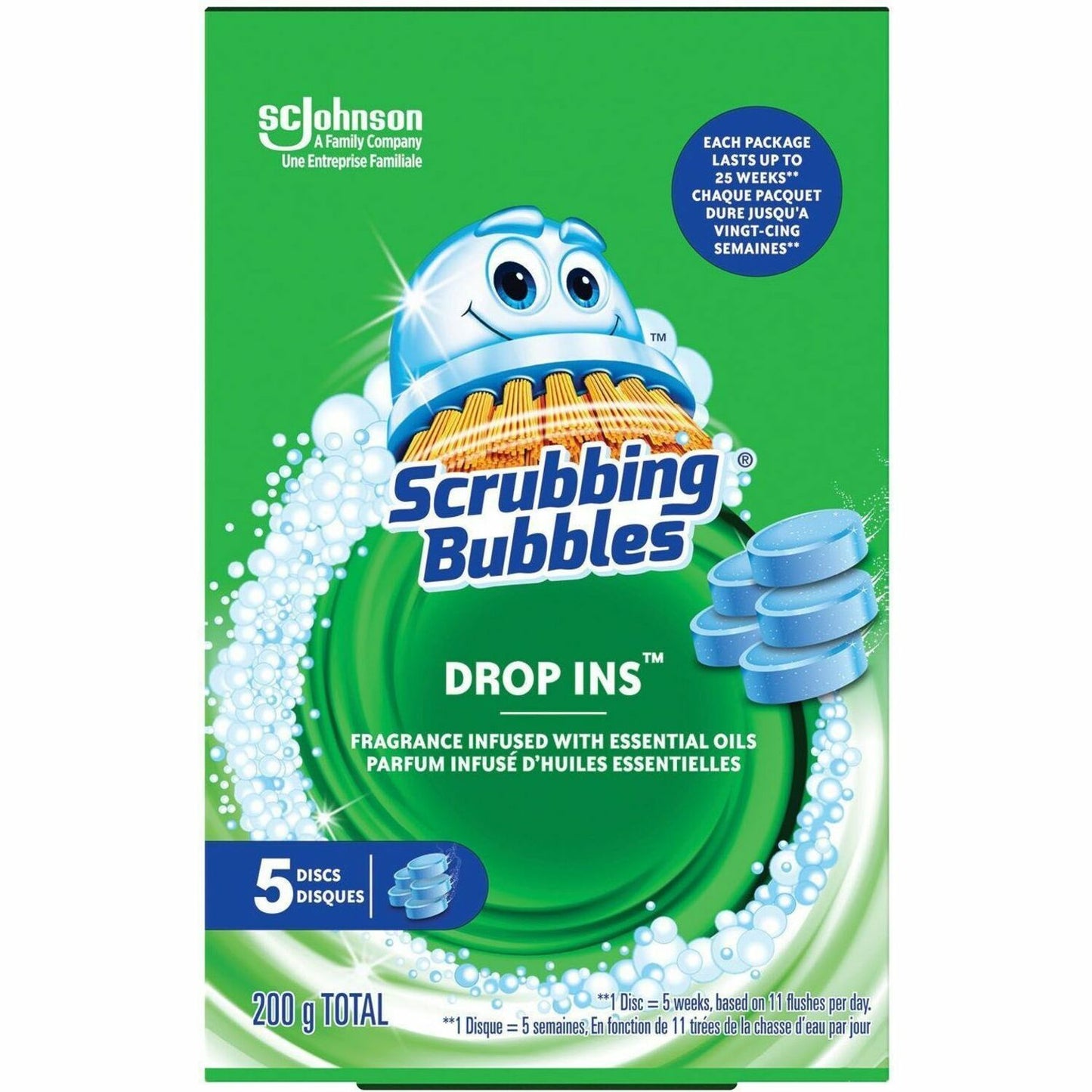 Scrubbing Bubbles® Drop-Ins Toilet Cleaning Tablets