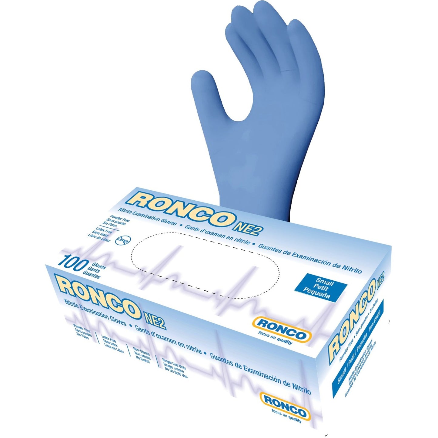 RONCO NE2 Nitrile Examination Glove (4 mil)