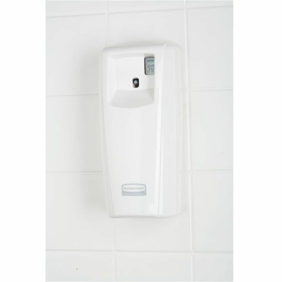 Rubbermaid Commercial Microburst 9000 LCD Dispenser White - 1793535