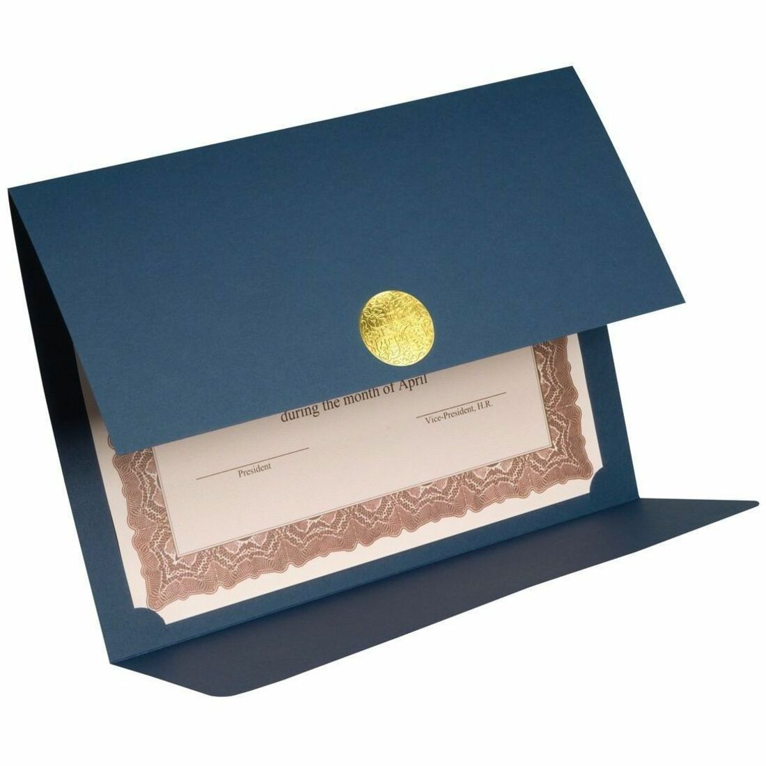 St. James® 83534 Letter Recycled Certificate Holder