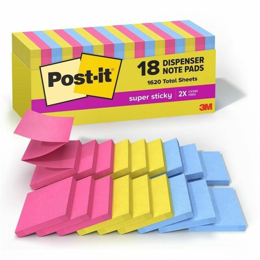 Post-it® Summer Joy Adhesive Note - R330-18SSJOYCP