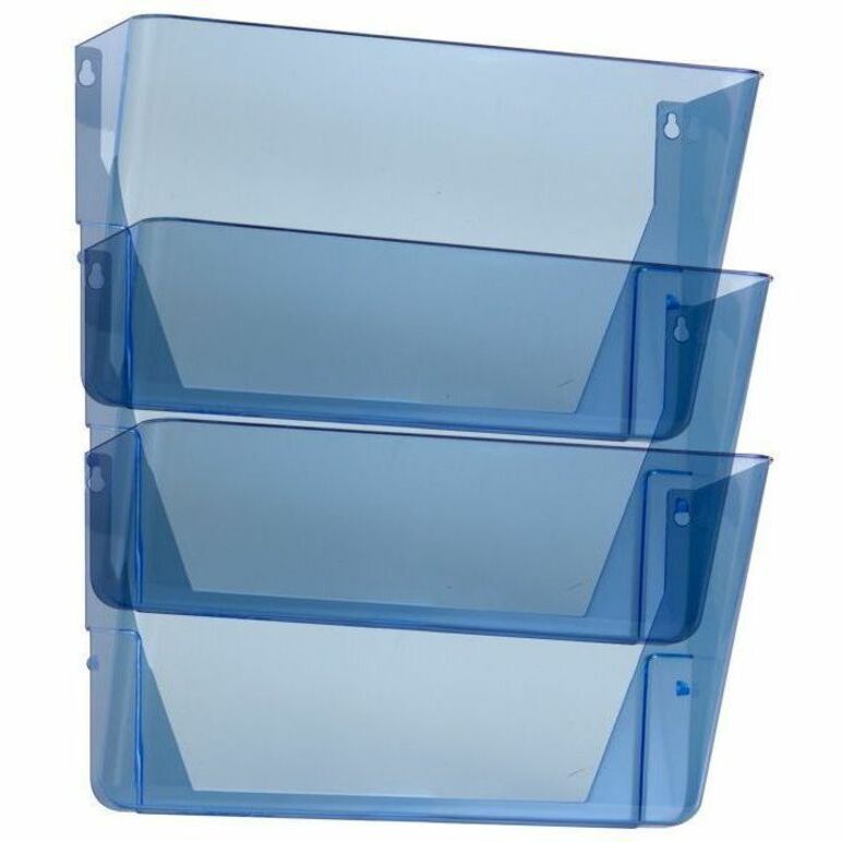 Officemate Blue Glacier Wall Pocket - 23220