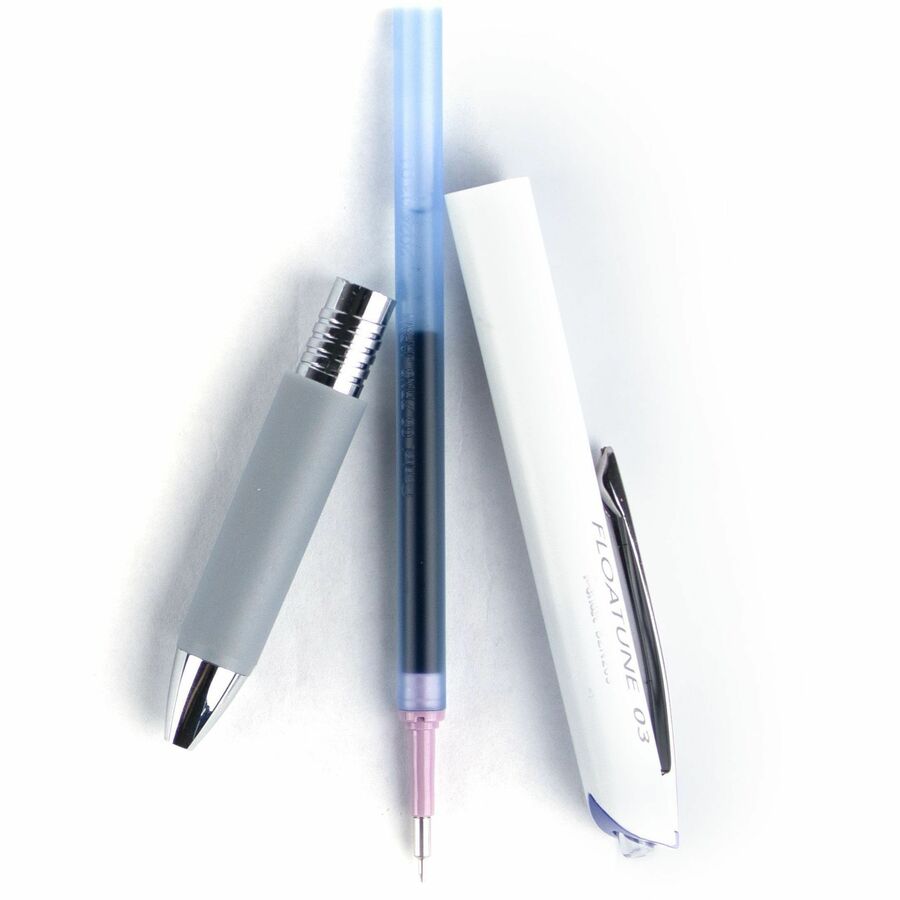 Refills for Pentel Floatune, Advanced Rollerball Retractable Pen, 0.3mm Tip, Blue Ink - ZRN3-C