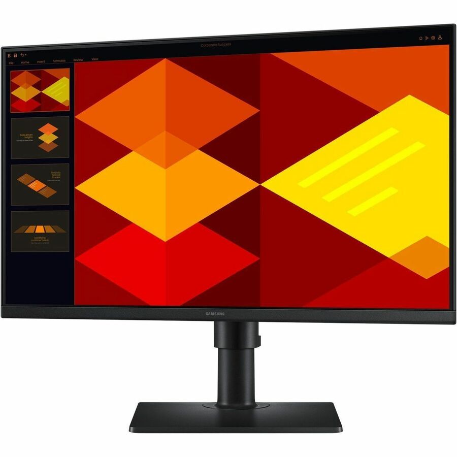 Samsung Essential S4 S24D402GAN 24" Class Full HD LCD Monitor - 16:9 - Black - LS24D402GANXGO