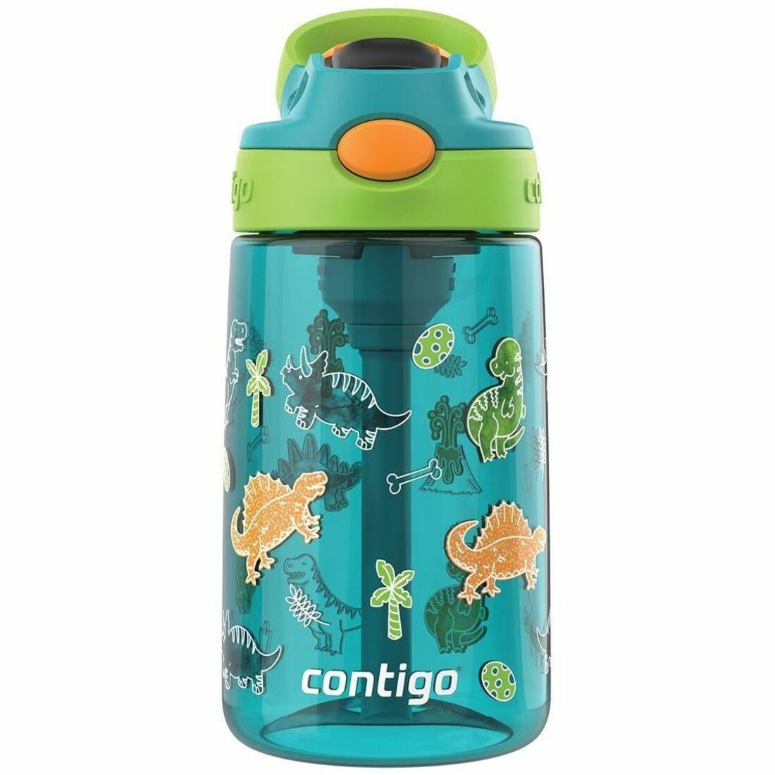 Contigo Dino Water Bottle With Straw 14oz