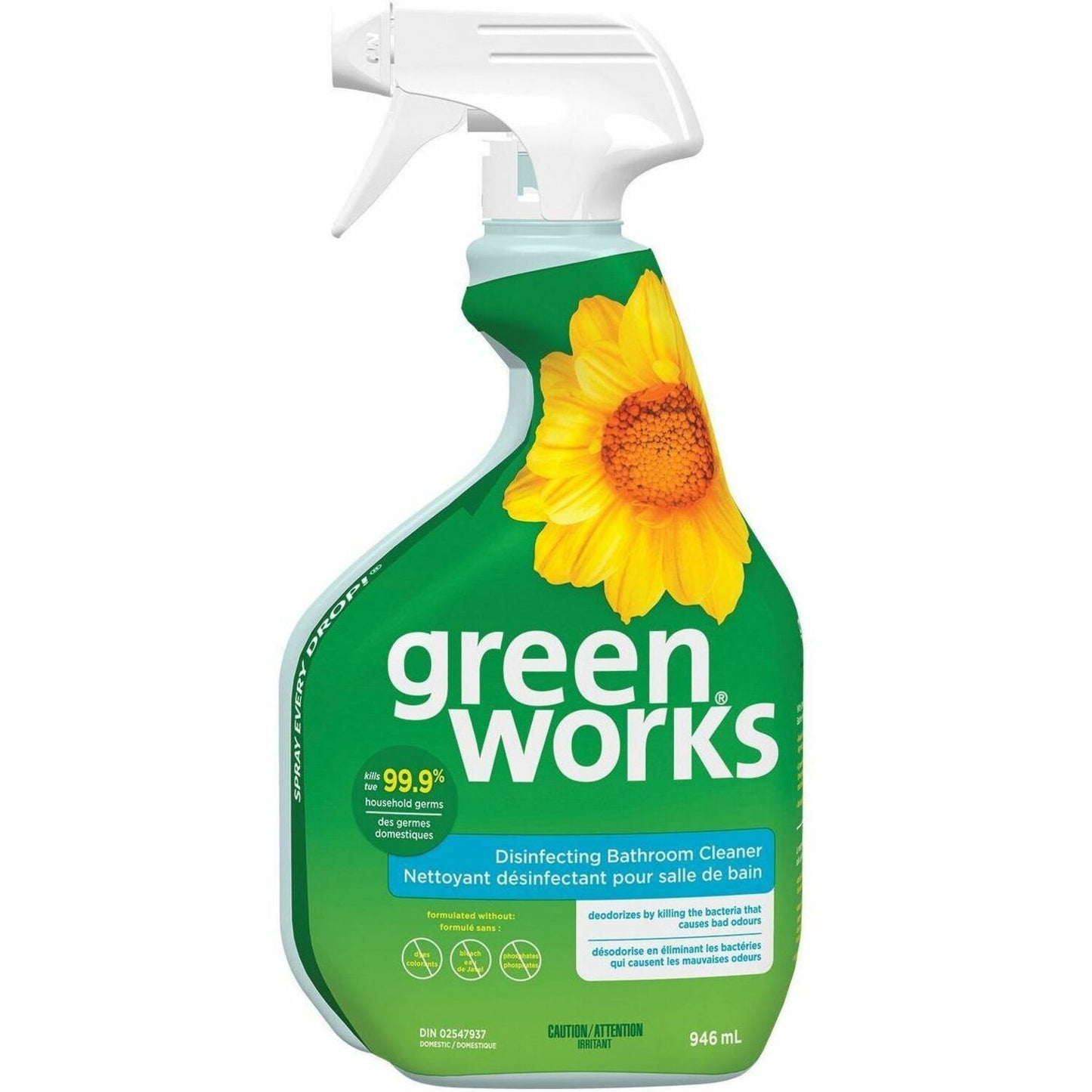 Green Works 65455 Bathroom Cleaner