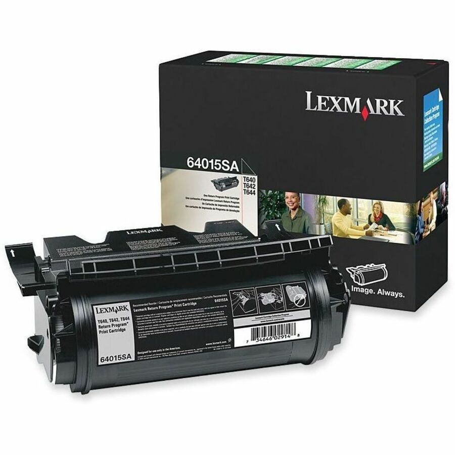 Lexmark Unison Original Laser Toner Cartridge - Black - 1 Each
