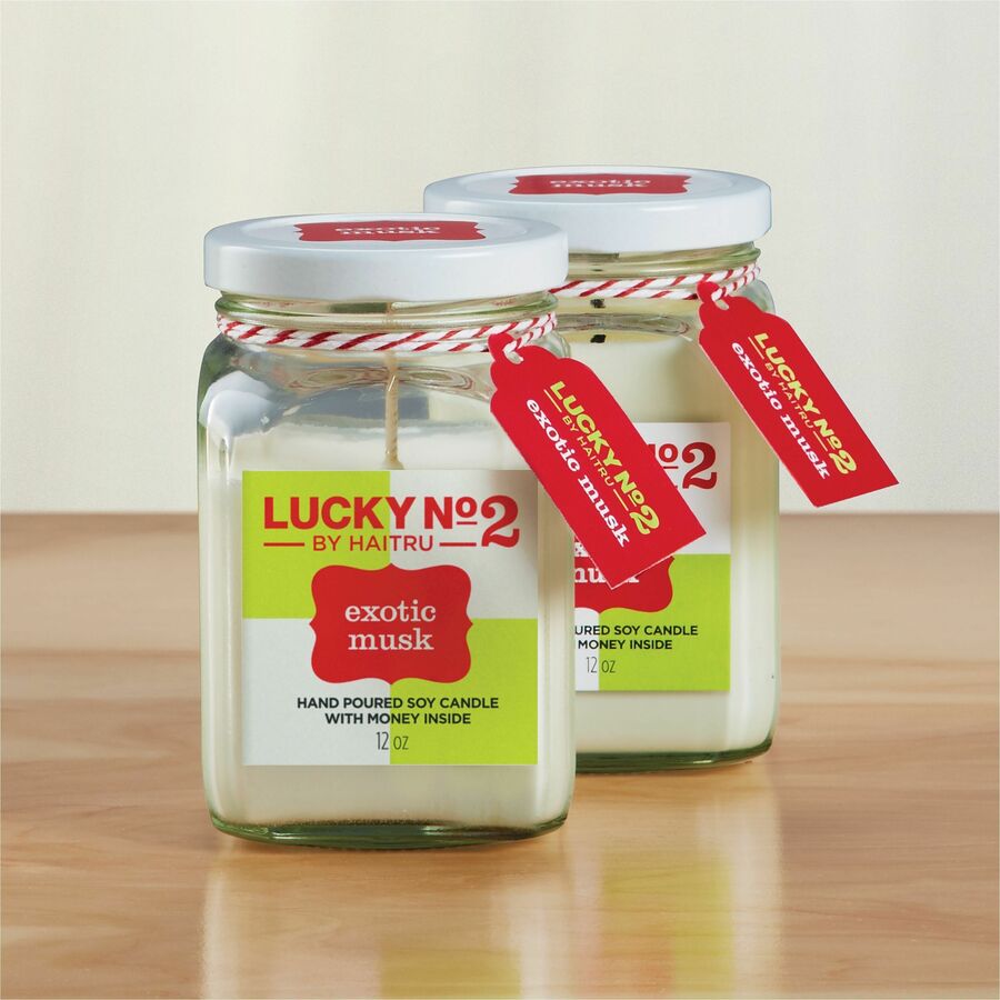 Avery® Matte White Square Labels2" x 2" - 22806-NVXC
