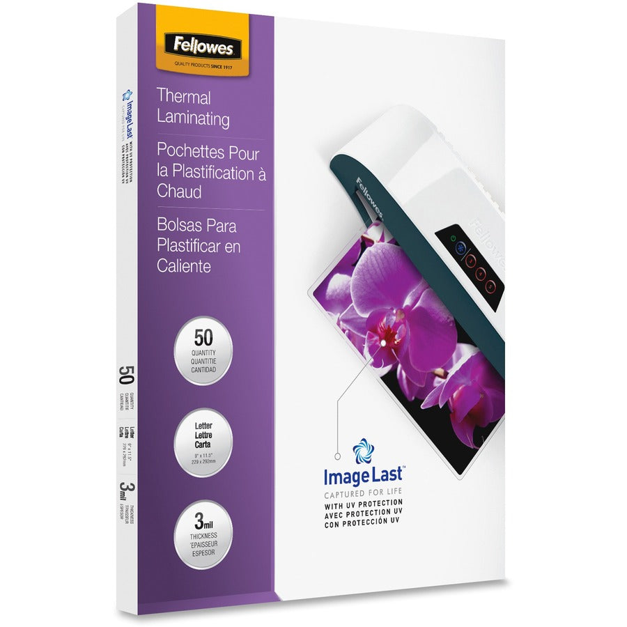 Fellowes ImageLast Thermal Laminating Pouches - 52225-NVXC