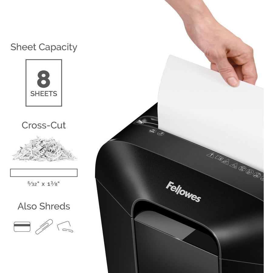 Fellowes LX45 Cross-cut Shredder - 4400201-NVXC