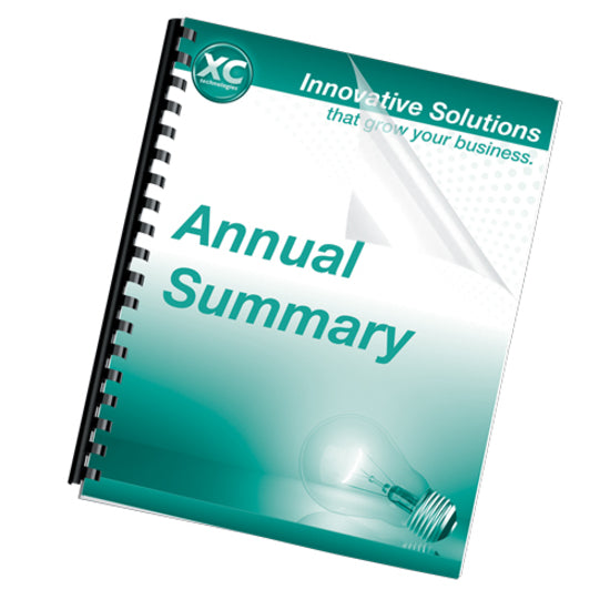 Fellowes Crystals Letter Report Cover - 52089-NVXC