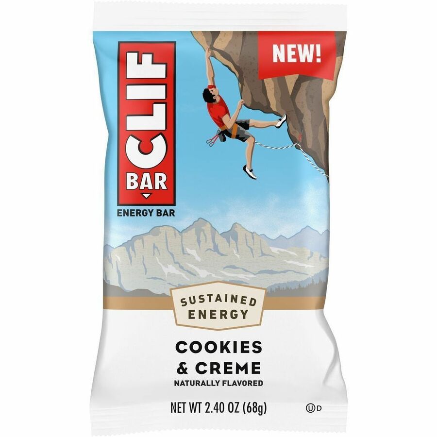 Clif Bar Cookies & Creme Flavor - 04MI176-COOKIE12X68GR