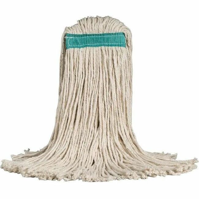 M2 Professional Cotton-Pro Cut End Wet Mop - Narrow Band - Bagged - 20 oz