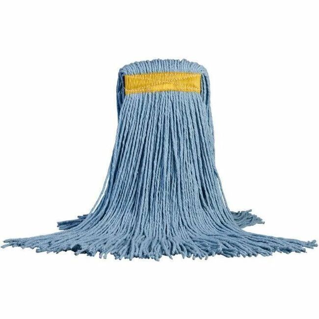 M2 Professional 24 oz Dura-Pro Cut-End Mop - Narrow Band - Blue