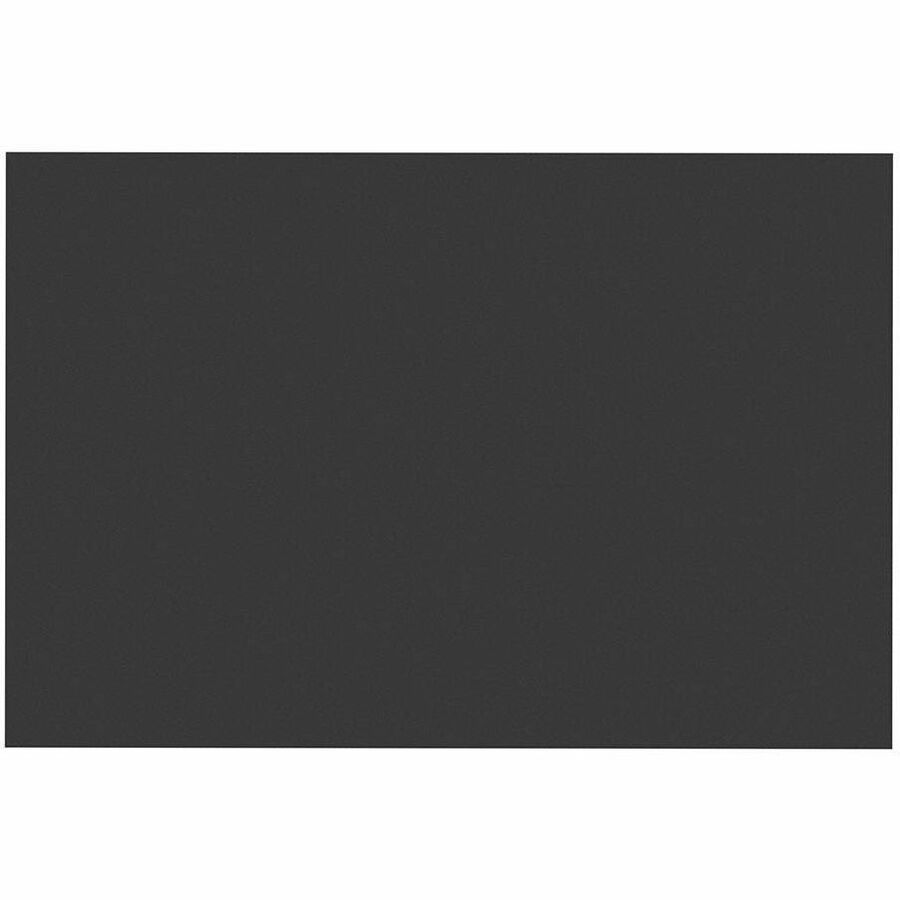 Prang Construction Paper, Black, 12" x 18" , 50 Sheets - P6307-0001