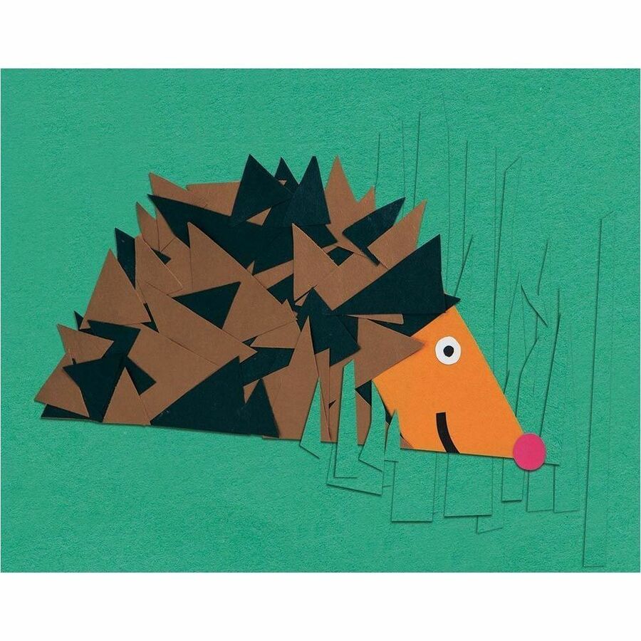 Prang Construction Paper, Orange, 12" x 18" , 50 Sheets - P6607-0001