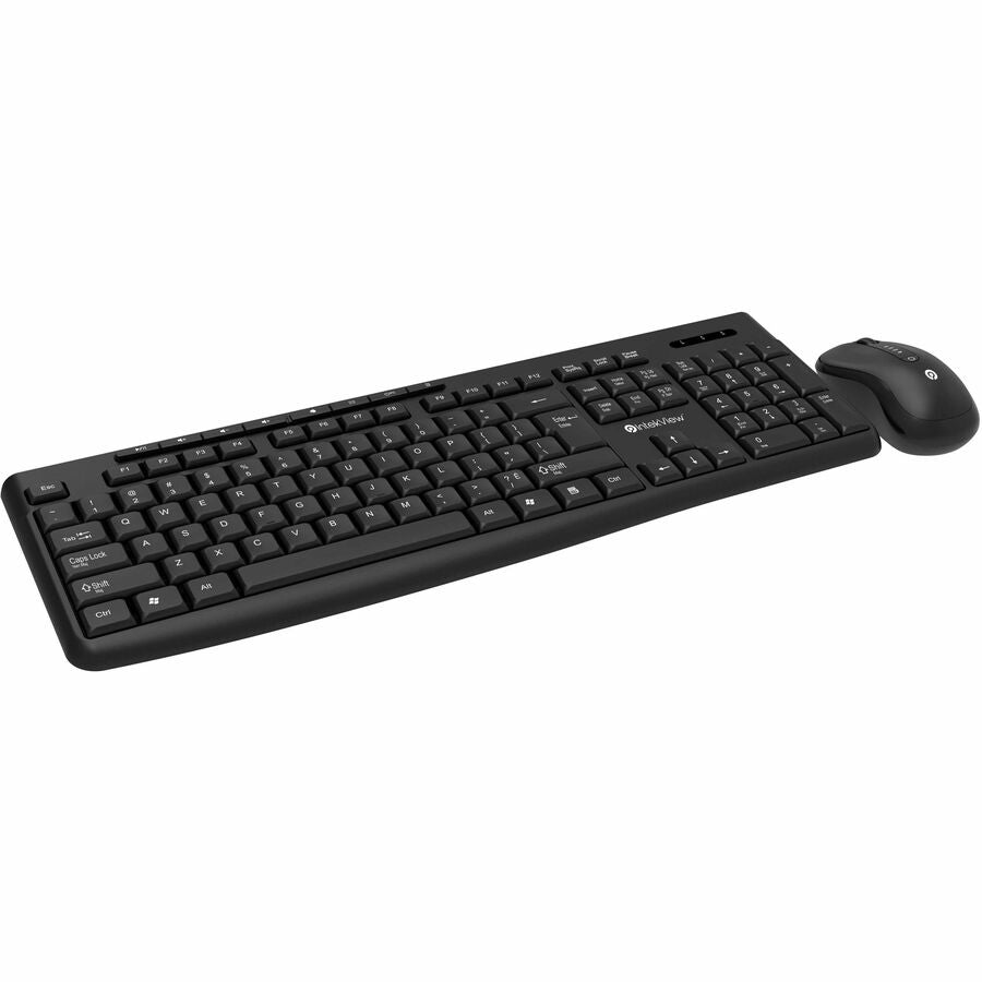 IntekView Wireless Bilingual Keyboard and Mouse Combo | Ergonomic Office Set - KM100WL