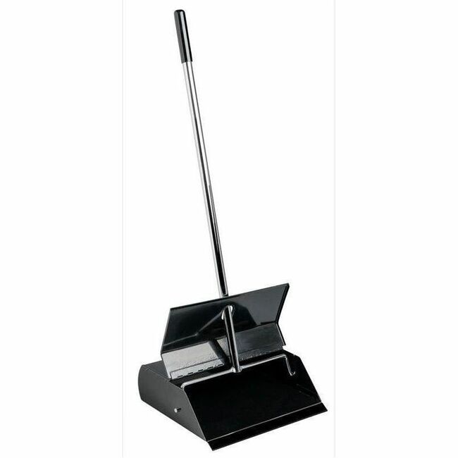 M2 Professional Metal Lobby Dustpan with Lid