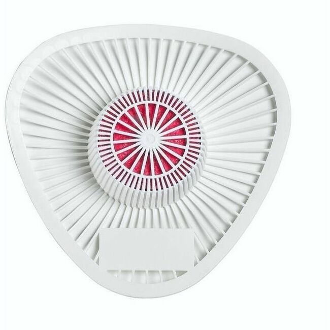 M2 Professional Urinal Screen with Non-Para Puck - Cherry