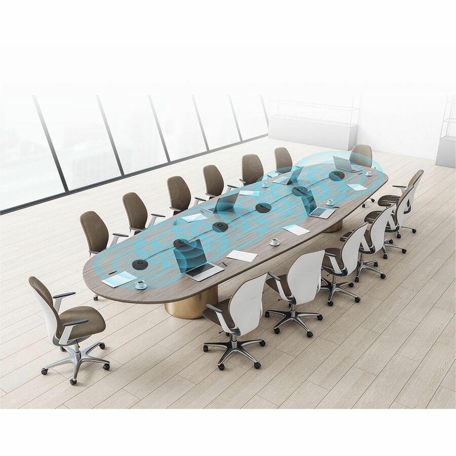 ROCWARE RM702 Wired Full Duplex Microphone for Conference Room, Huddle Room - RM702