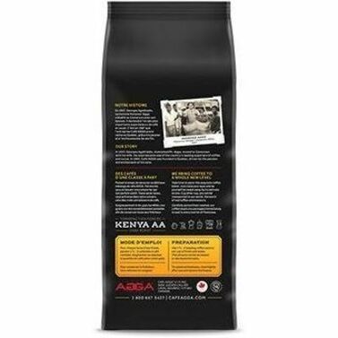 Agga Whole Bean Kenya AA Coffee Beans - KE590800G15