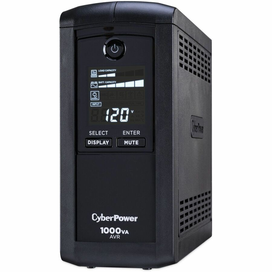 CyberPower Intelligent LCD UPS CP1000AVRLCD 1000VA Mini-tower UPS - 4754830