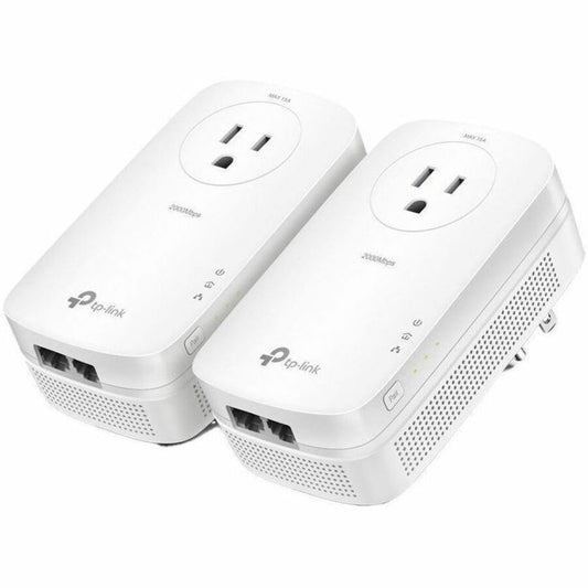 TP-Link AV2000 2-Port Gigabit Passthrough Powerline Starter Kit
