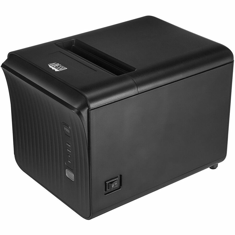 Adesso NuPrint 330 Desktop, Business, POS System Direct Thermal Printer - Monochrome - Receipt Print - Ethernet - USB - Serial - Black - 7151523