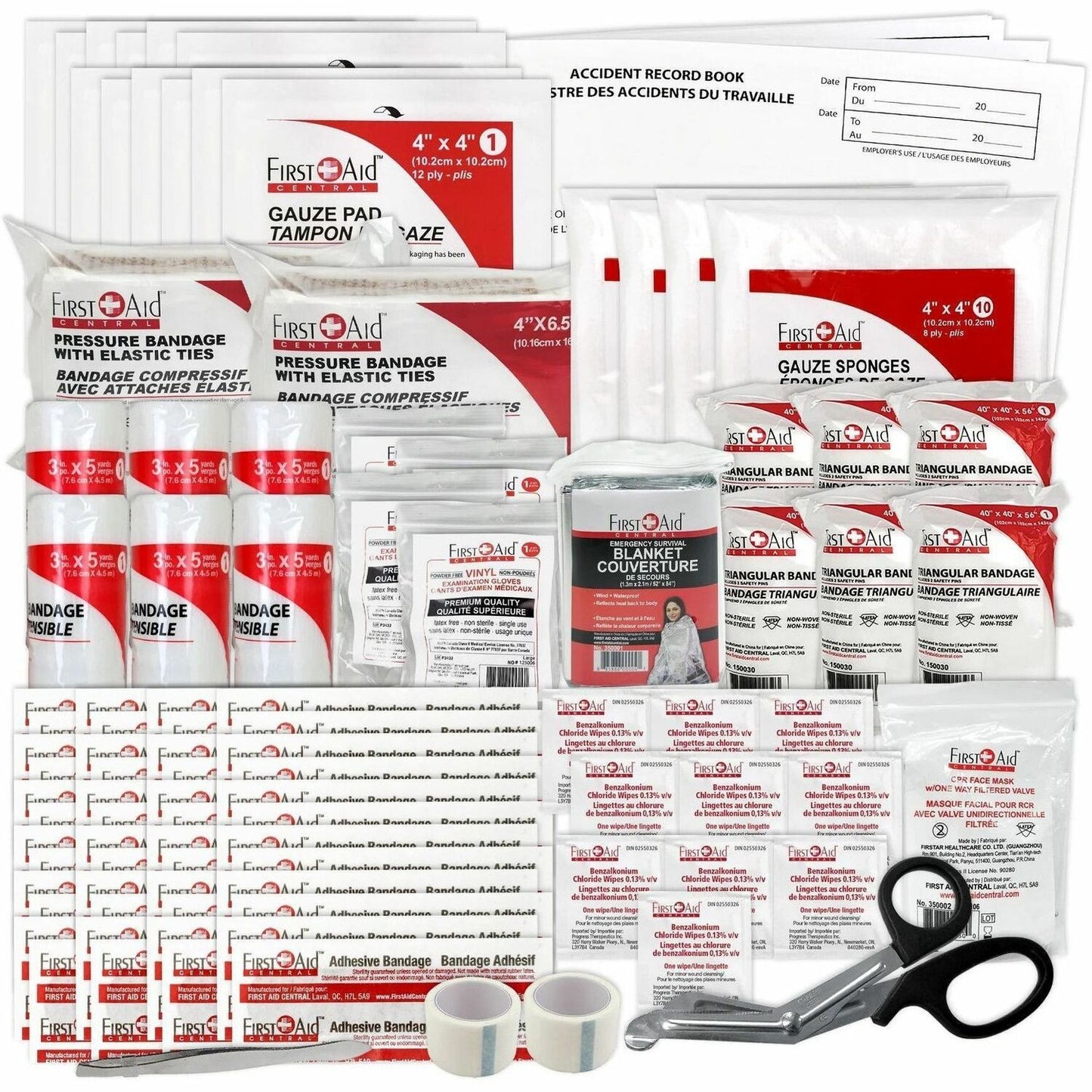 First Aid Central Federal Type B First Aid Kit and Refill